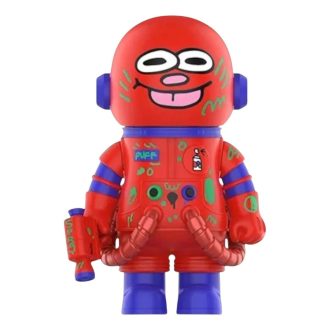 Mega Space Molly 400 % Jon Burgerman Space Cadets „Puff“