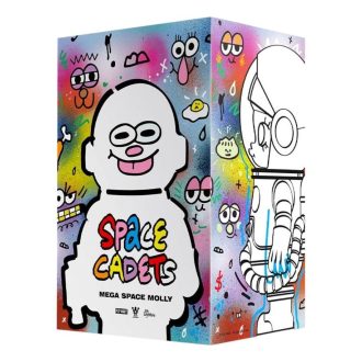 Mega Space Molly 400 % Jon Burgerman Space Cadets, versiegelte Hüllen (1 Blindbox)