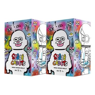 Mega Space Molly 400 % Jon Burgerman Space Cadets, versiegelte Hüllen (2 Blindboxen)