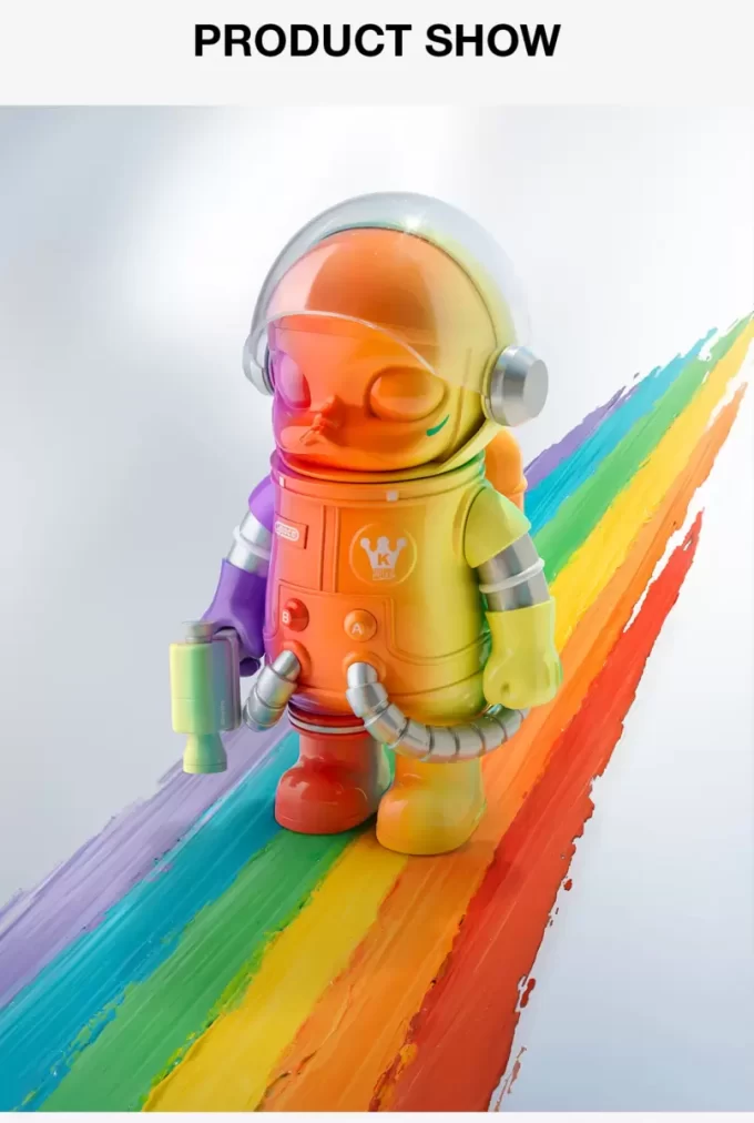 MEGA SPACE MOLLY 400 % Regenbogen