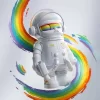 MEGA SPACE MOLLY 400 % Regenbogen