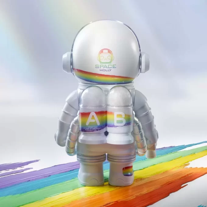 MEGA SPACE MOLLY 400 % Regenbogen