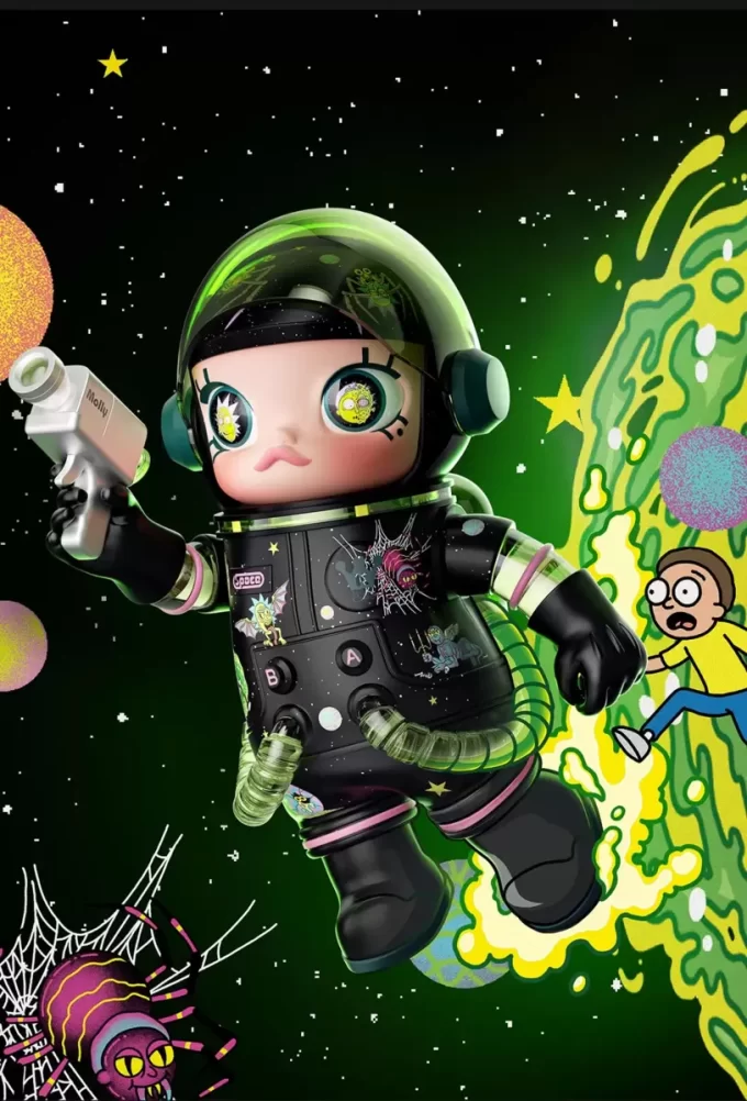 MEGA SPACE MOLLY 400 % Rick und Morty