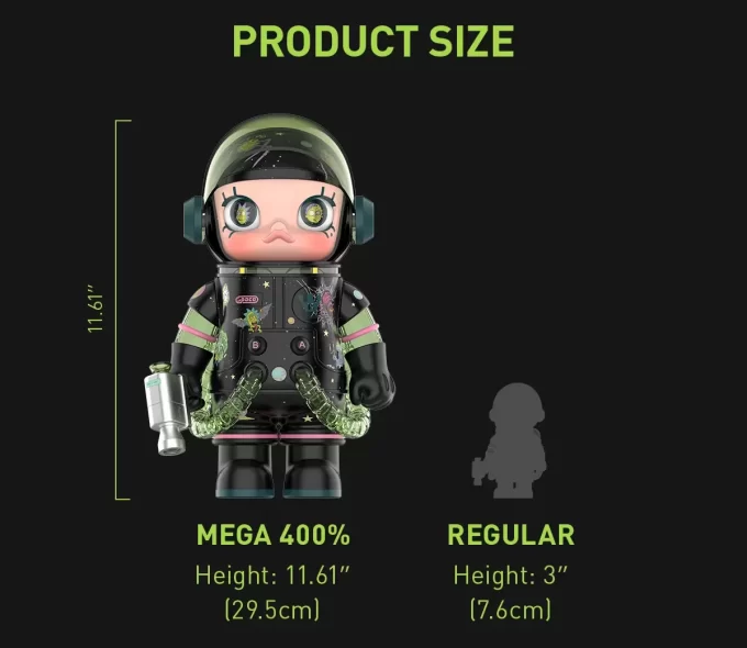 MEGA SPACE MOLLY 400 % Rick und Morty