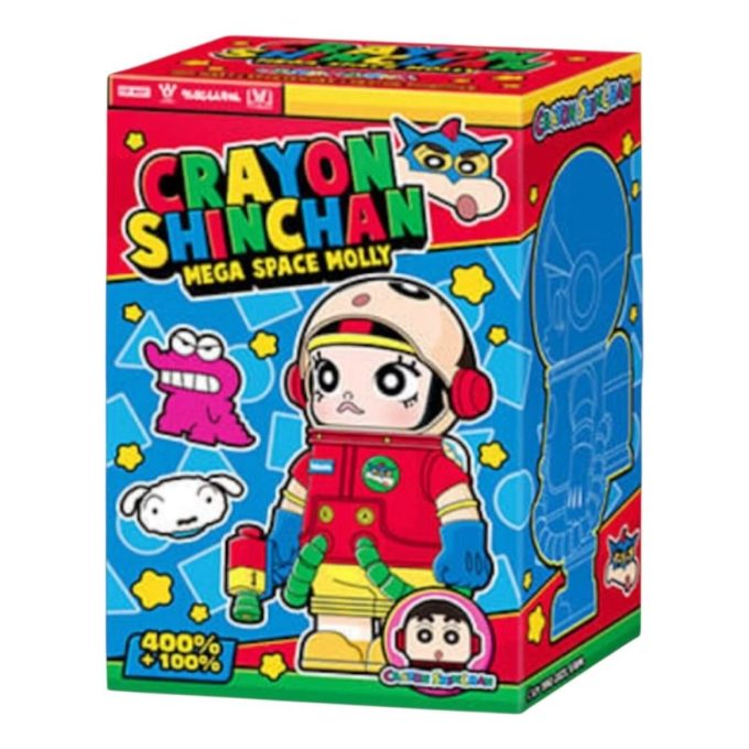 Mega Space Molly Crayon Shinchan Blindbox 100 % & 400 % Set (1 Blindbox)