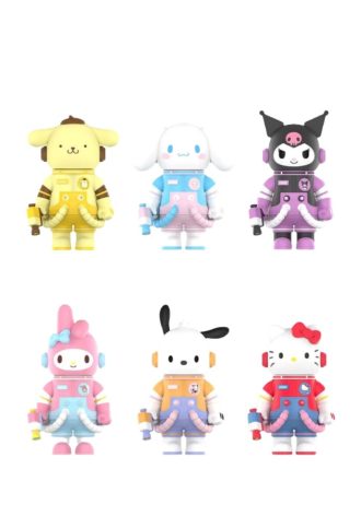 Mega Space Molly Sanrio-Figuren, 400 % versiegelte Hülle (6 Blindboxen)
