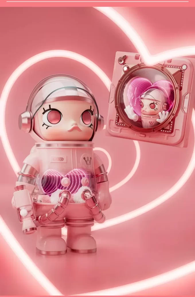 MEGA SPACE MOLLY SMITTEN LOVE 《IN SPACE》3D-Gemälde