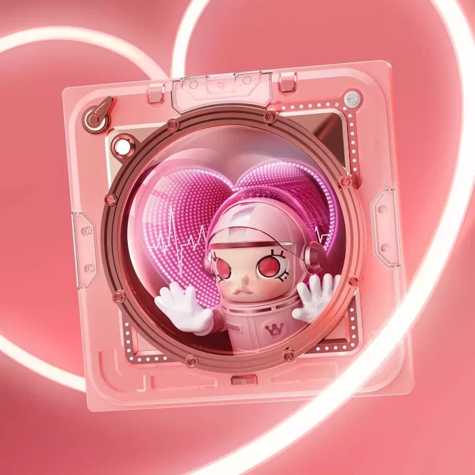 MEGA SPACE MOLLY SMITTEN LOVE 《IN SPACE》3D-Gemälde