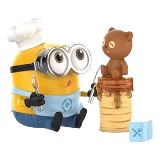Minions Gutenachtgeschichten von Bob und Tim Figuren „Frühstückskochbuch“