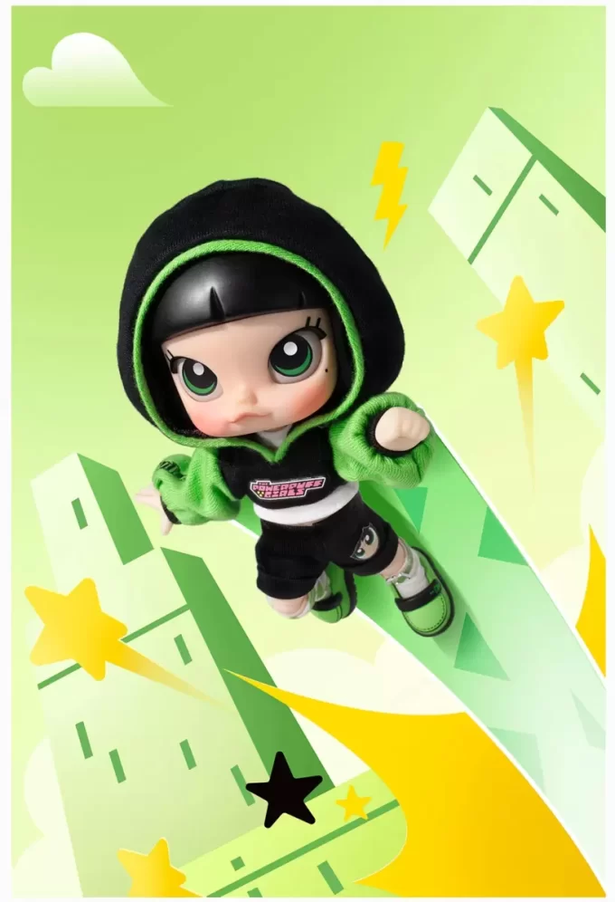 MOLLY × Actionfigur aus der Powerpuff Girls-Serie