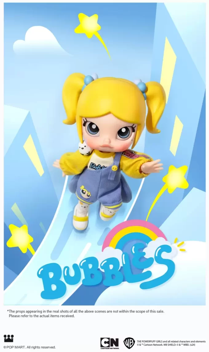 MOLLY × Actionfigur aus der Powerpuff Girls-Serie
