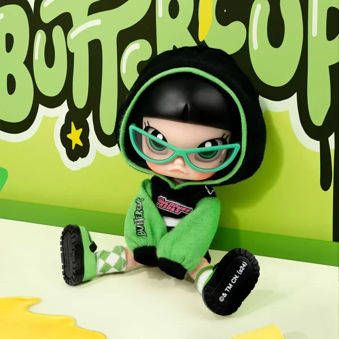 MOLLY × Actionfigur aus der Powerpuff Girls-Serie