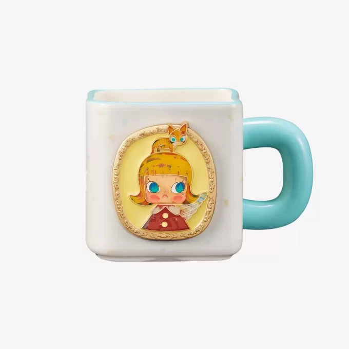 MOLLY Jubiläumsstatuen, klassische Retro-2er-Serie, Bilderrahmen-Tasse