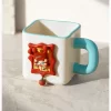 MOLLY Jubiläumsstatuen, klassische Retro-2er-Serie, Bilderrahmen-Tasse
