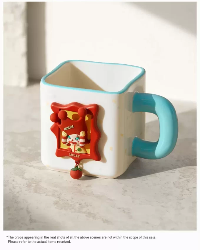 MOLLY Jubiläumsstatuen, klassische Retro-2er-Serie, Bilderrahmen-Tasse