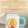 MOLLY Jubiläumsstatuen, klassische Retro-2er-Serie, Bilderrahmen-Tasse