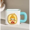 MOLLY Jubiläumsstatuen, klassische Retro-2er-Serie, Bilderrahmen-Tasse