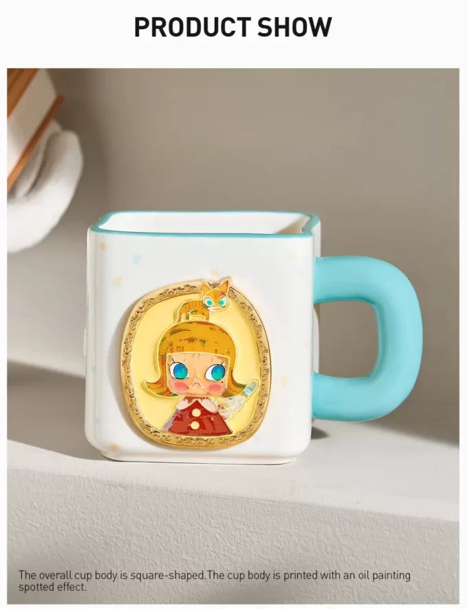 MOLLY Jubiläumsstatuen, klassische Retro-2er-Serie, Bilderrahmen-Tasse