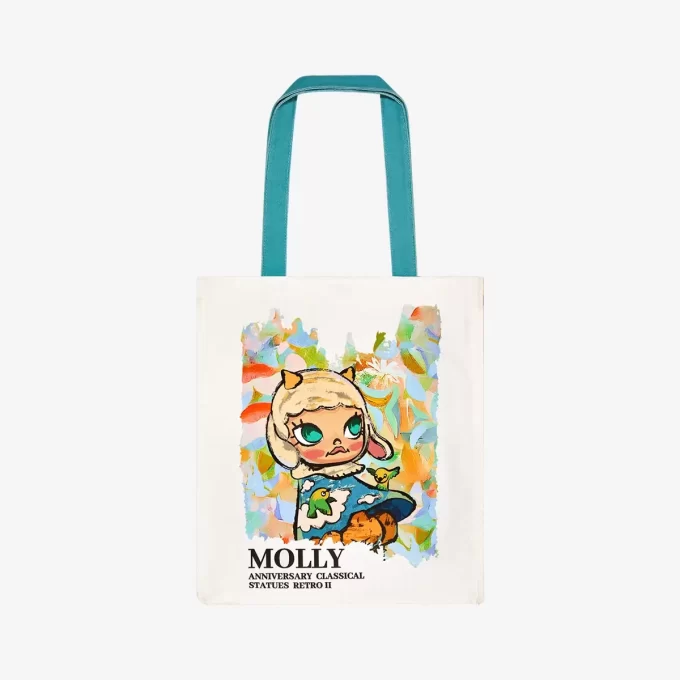 MOLLY Jubiläumsstatuen, klassische Retro-2er-Serie, Canvas-Tasche