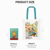 MOLLY Jubiläumsstatuen, klassische Retro-2er-Serie, Canvas-Tasche