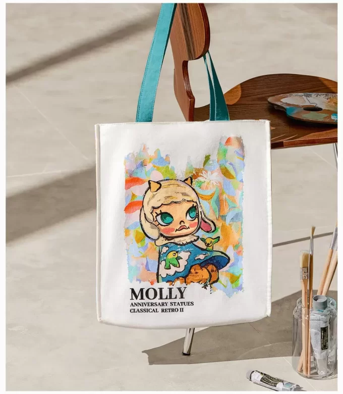 MOLLY Jubiläumsstatuen, klassische Retro-2er-Serie, Canvas-Tasche