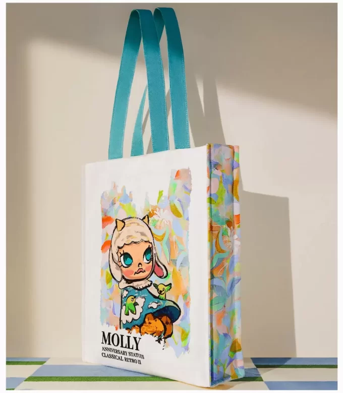 MOLLY Jubiläumsstatuen, klassische Retro-2er-Serie, Canvas-Tasche