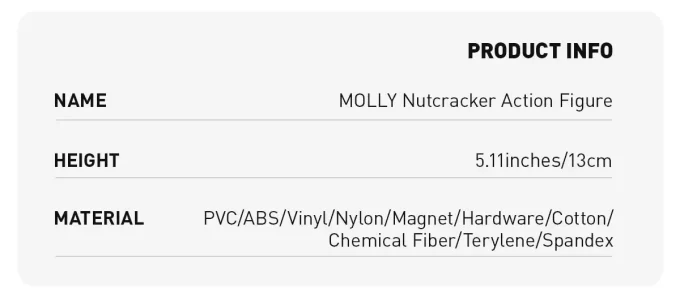 MOLLY Nussknacker-Actionfigur