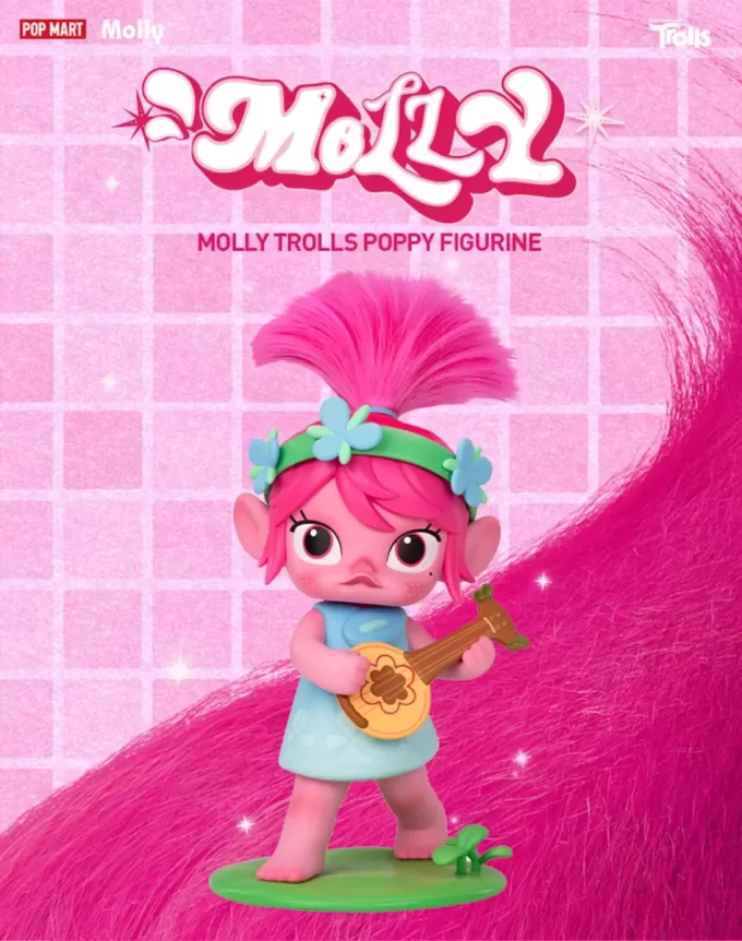 Molly Trolls Mohnfigur