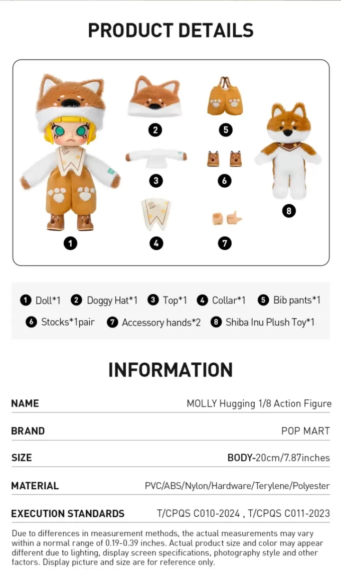 MOLLY umarmt 1/8 Actionfigur