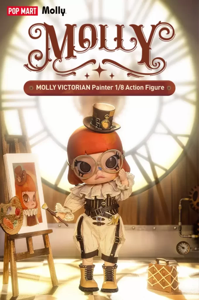 MOLLY Viktorianische Malerin 1/8 Actionfigur