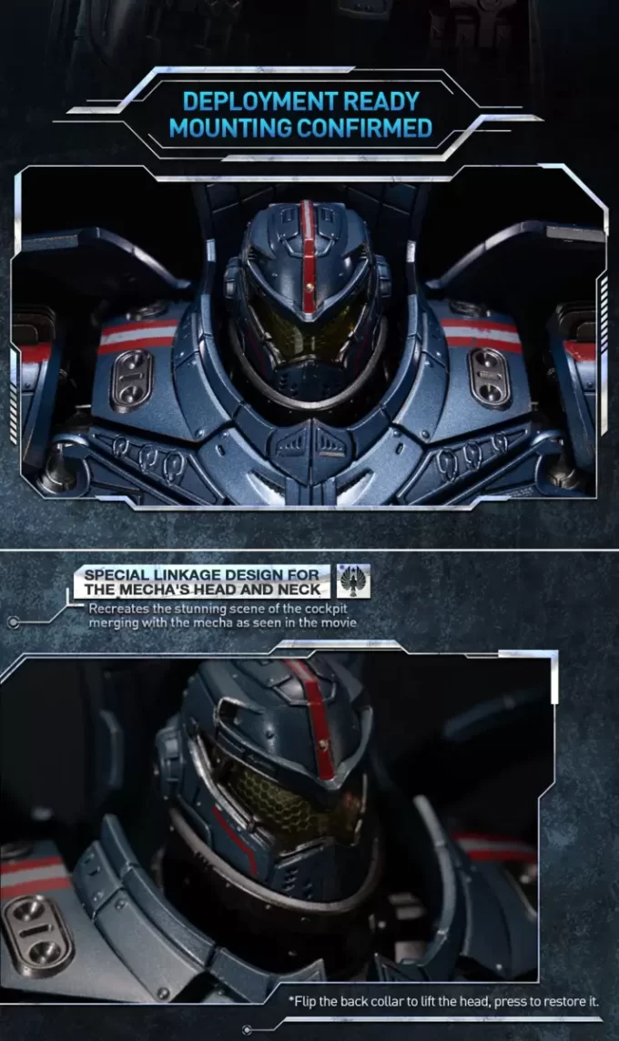 Pacific Rim: Gipsy Danger Druckguss-Actionfigur