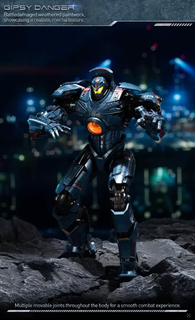 Pacific Rim: Gipsy Danger Druckguss-Actionfigur