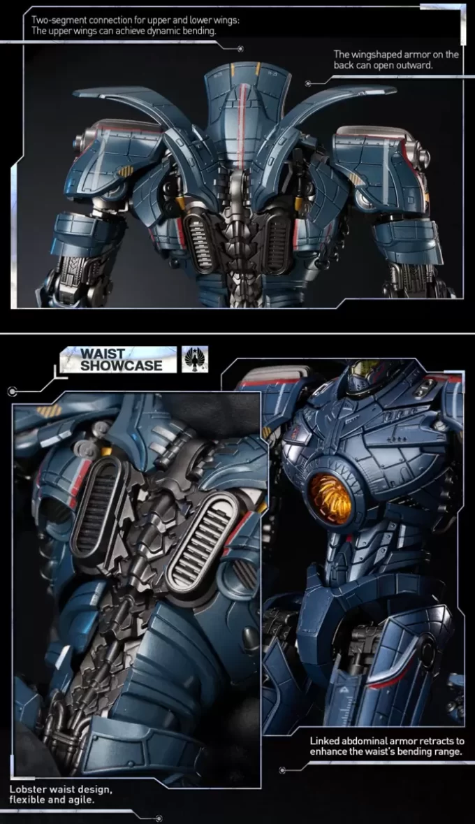 Pacific Rim: Gipsy Danger Druckguss-Actionfigur