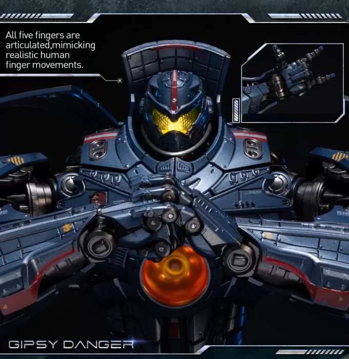 Pacific Rim: Gipsy Danger Druckguss-Actionfigur