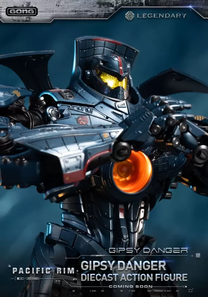 Pacific Rim: Gipsy Danger Druckguss-Actionfigur