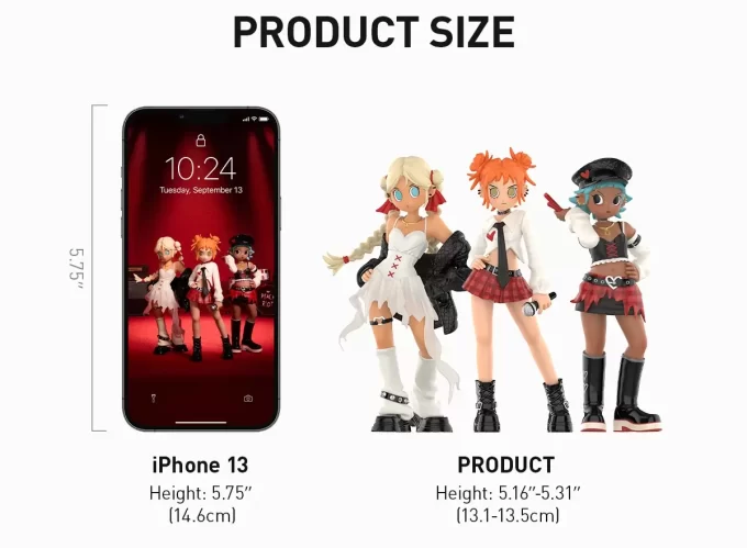Peach Riot Bloody Valentine Figuren