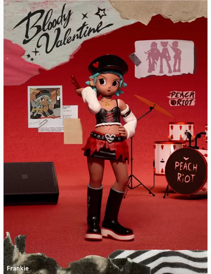 Peach Riot Bloody Valentine Figuren