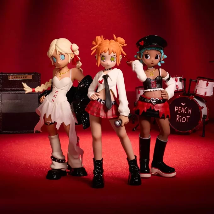 Peach Riot Bloody Valentine Figuren