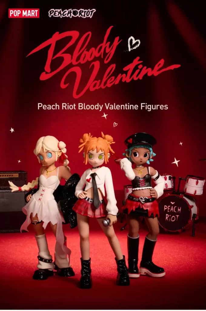 Peach Riot Bloody Valentine Figuren
