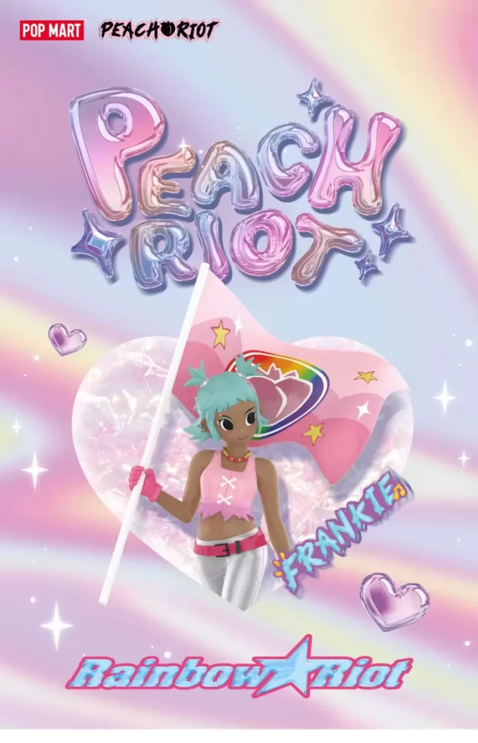 Peach Riot Rainbow Riot Figur-Frankie