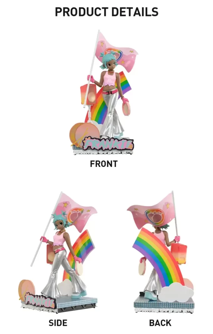 Peach Riot Rainbow Riot Figur-Frankie