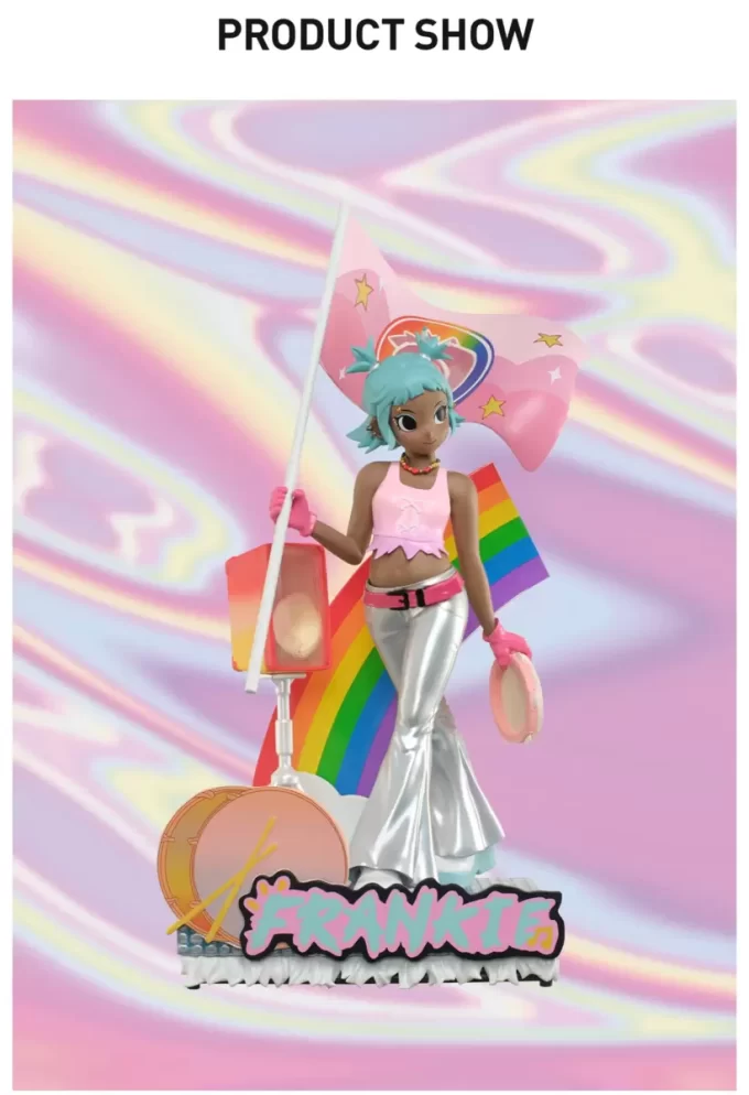 Peach Riot Rainbow Riot Figur-Frankie