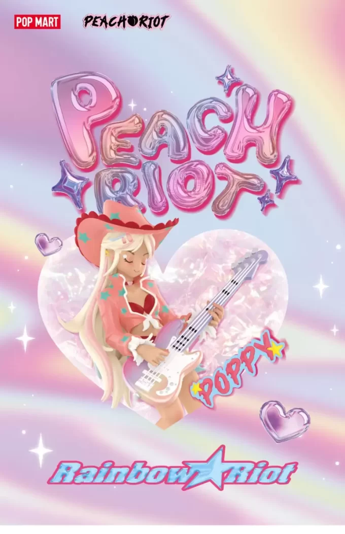 Peach Riot Rainbow Riot Figur – Poppy