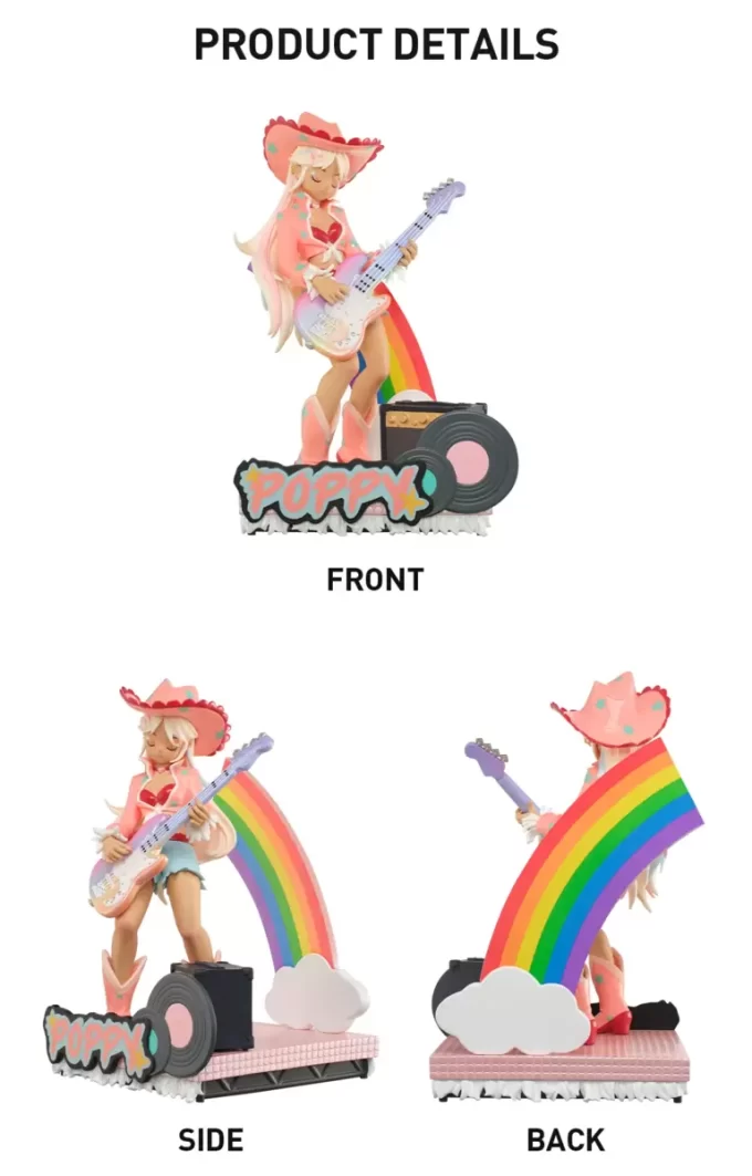 Peach Riot Rainbow Riot Figur – Poppy