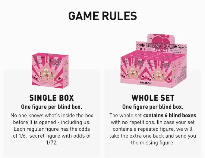 Peach Riot Rush Hour Serie – Mini-Taschen-Blindbox