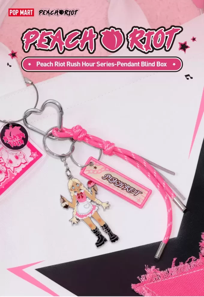 Peach Riot Rush Hour Series-Anhänger-Blindbox