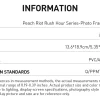 Peach Riot Rush Hour Series – Bilderrahmen (6 Zoll)