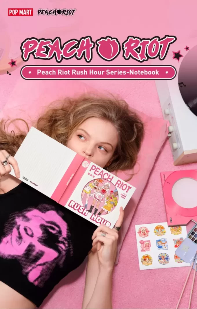 Peach Riot Rush Hour Series-Notizbuch