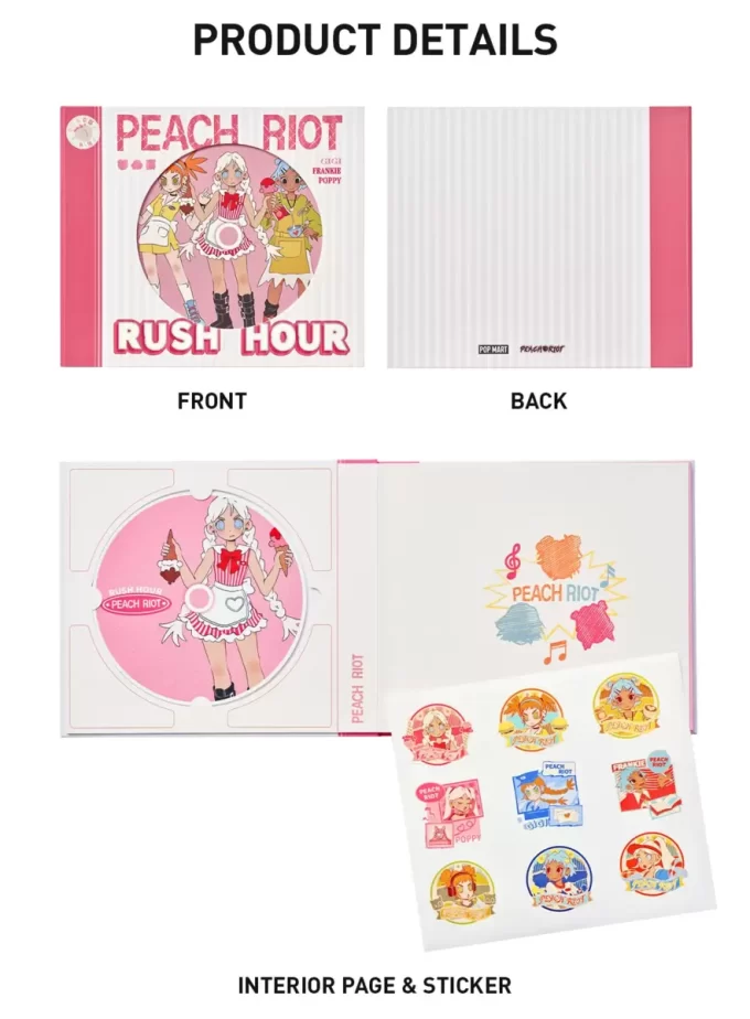 Peach Riot Rush Hour Series-Notizbuch