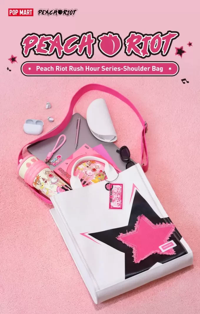 Peach Riot Rush Hour Series – Schultertasche